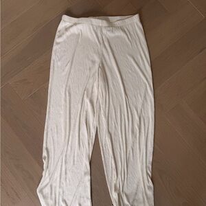 H&M Elegant Cream Women's Pants